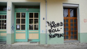 Es regt sich Wiederstand unter den Berlinern gegen die Massen von Touristen.