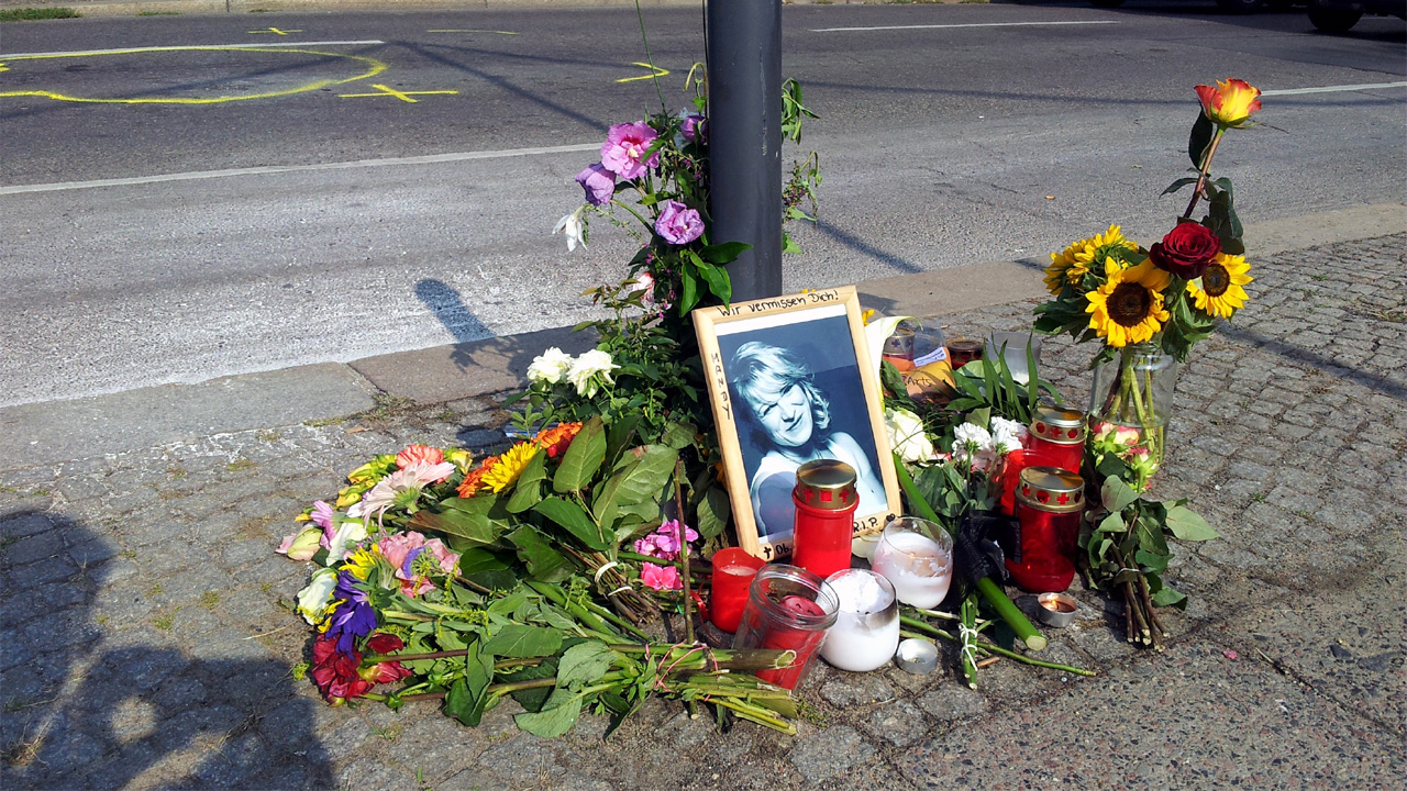Die achte Fahrradtote in Berlin ©Orlando Mittmann