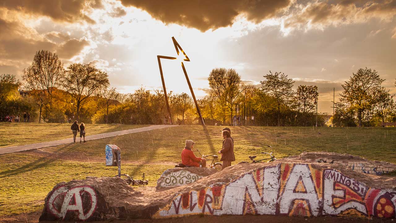 Cannabis liegt in der Luft im Görlitzer Park